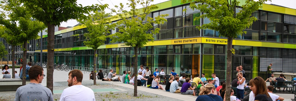 Außenansicht Studierendenwerk Darmstadt